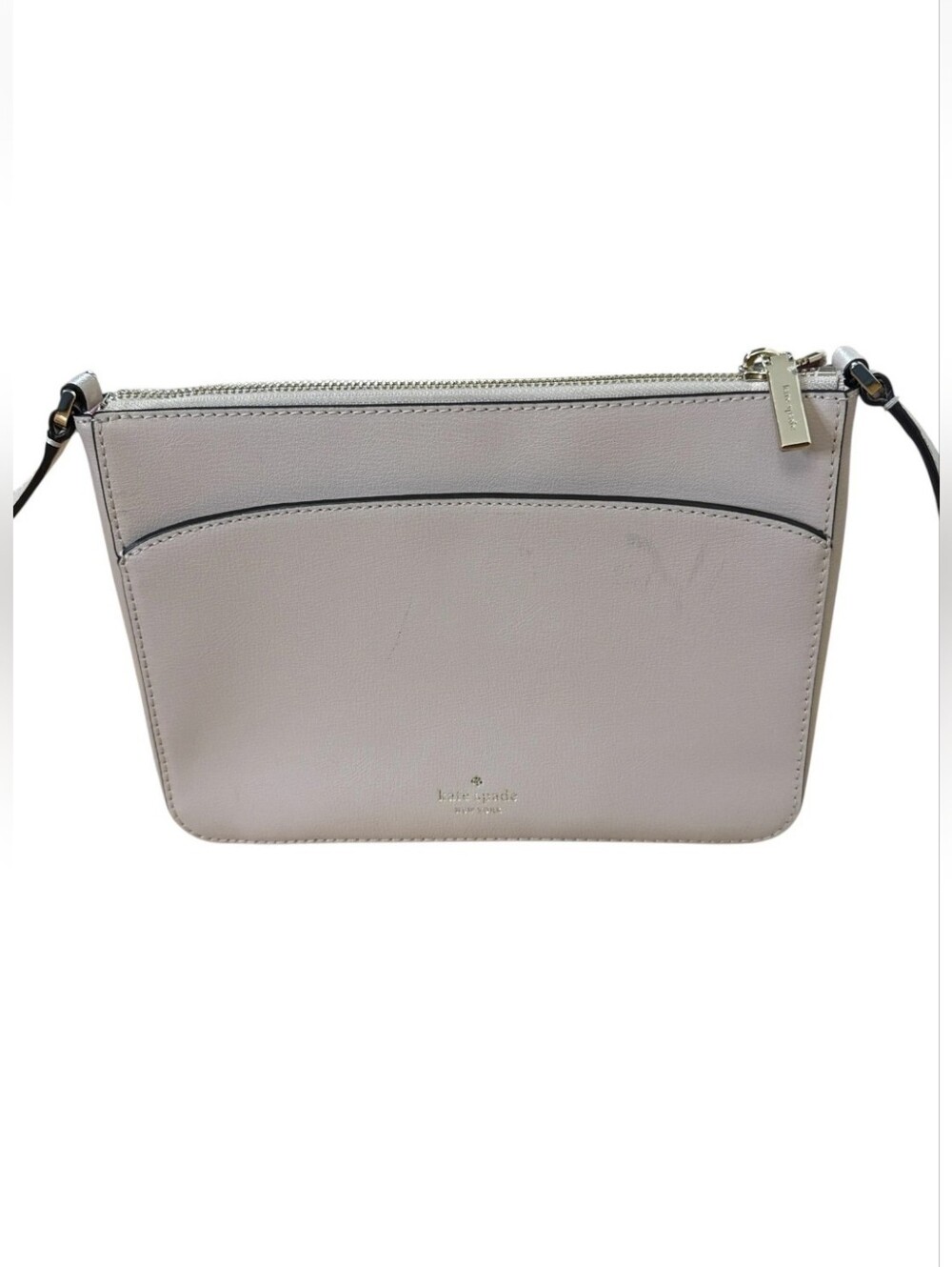 kate spade Pale Pink Saffiano Leather Crossbody Bag